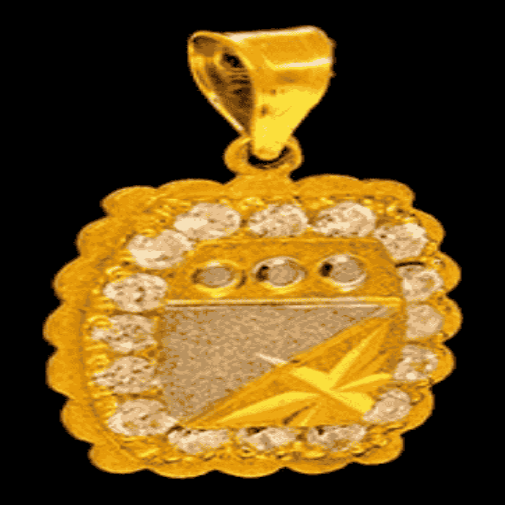 21k Gold Pendant